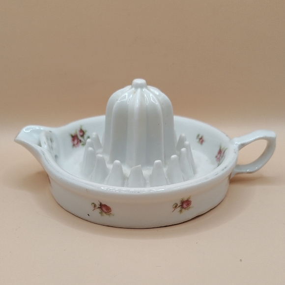 Other - Vintage Victoria Austria Porcelain Citrus Juicer With A Rose Floral Pattern